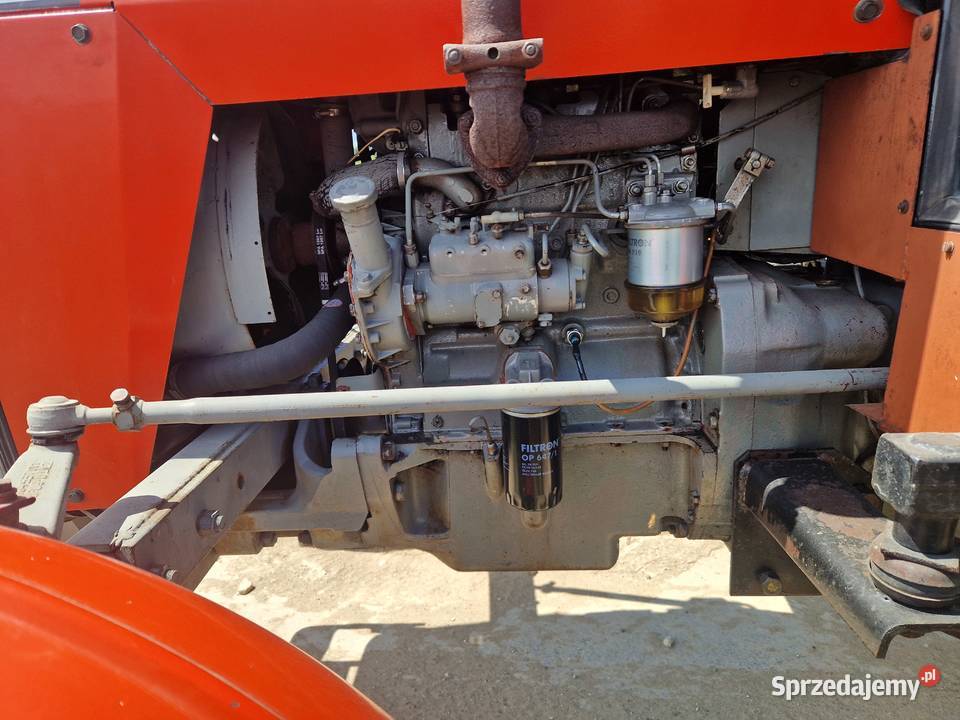 Traktor MF 255 nie pracował w polu był jako TAXI Wolbrom
