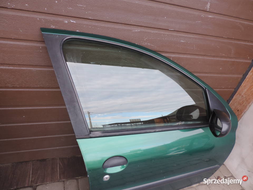 DRZWI PRAWY PRZÓD PRZEDNIE PEUGEOT 206 HB KQM osobowe małopolskie Nowy Sącz