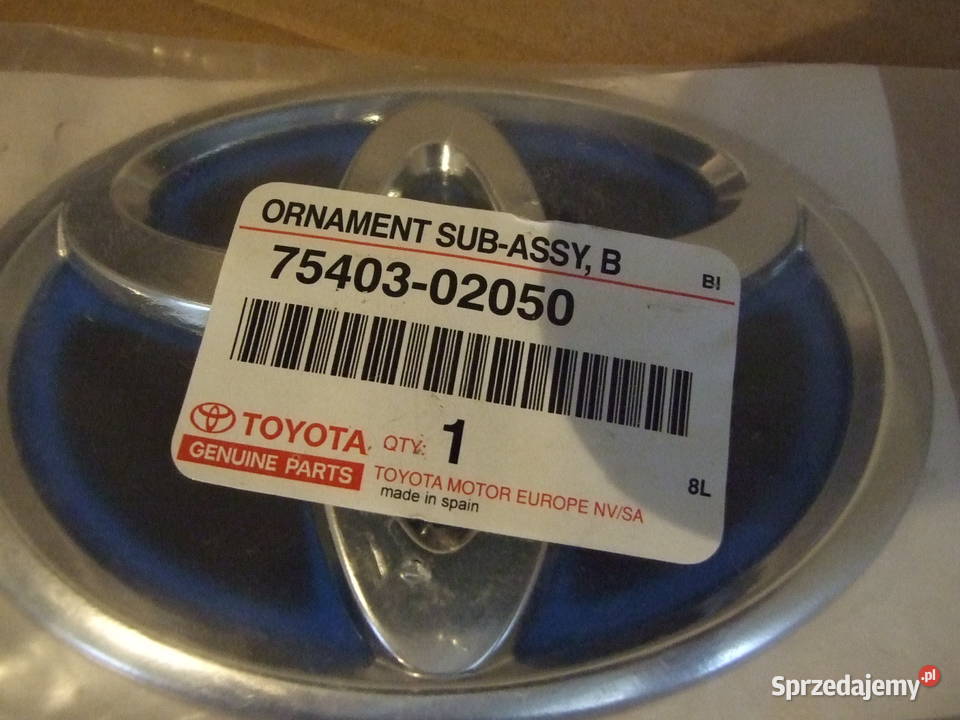 Emblemat znaczek Toyota Corolla 7540302050 Białystok