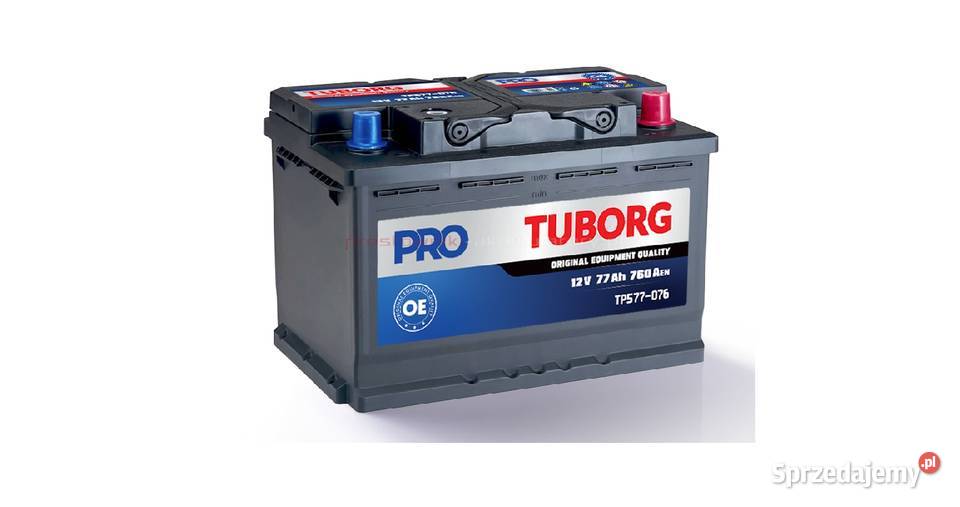 Akumulator Tuborg PRO TP577076 77Ah 760A Olsztyn