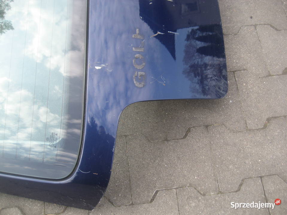 vw golf IV 4 9705r klapa pokrywa bagażnika szyba Rakoniewice sprzedam