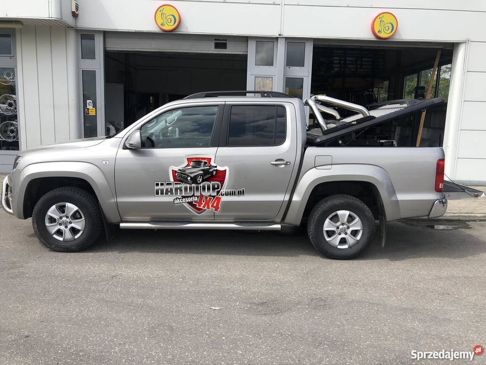 Pokrywa aluminiowa VW Amarok DC srebrna EVO400 Pasłęk
