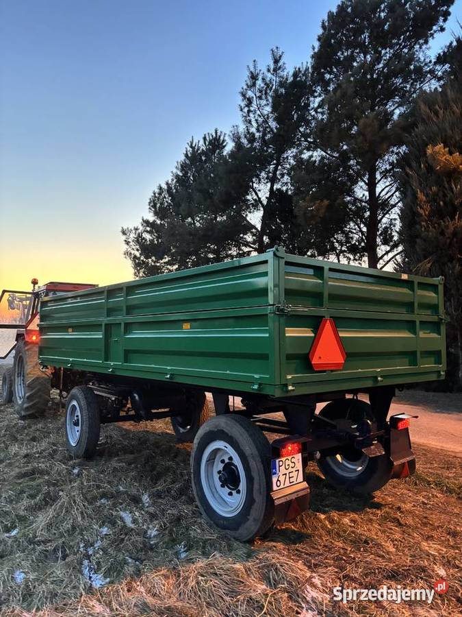 Przyczepa wywrotka thk5 hl hw zarejestrowana wielkopolskie Gostyń