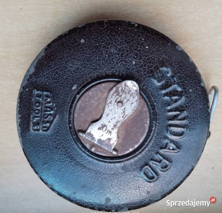 Stara 10 metrowa miara Standard kujawsko-pomorskie Nakło nad Notecią