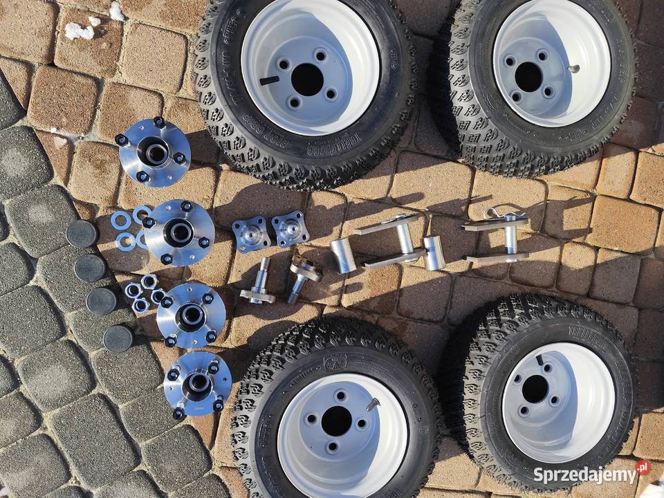 Zawieszenie Tandem z kołami do przyczepki ATV Wola Zgłobieńska