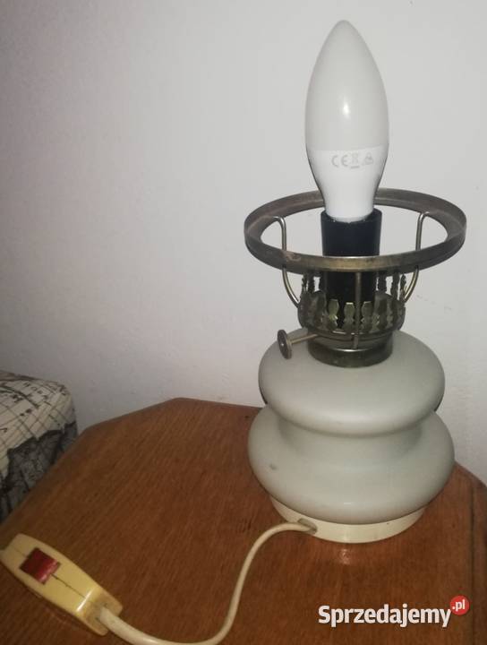 Lampka nocna z epoki PRL mazowieckie Warszawa