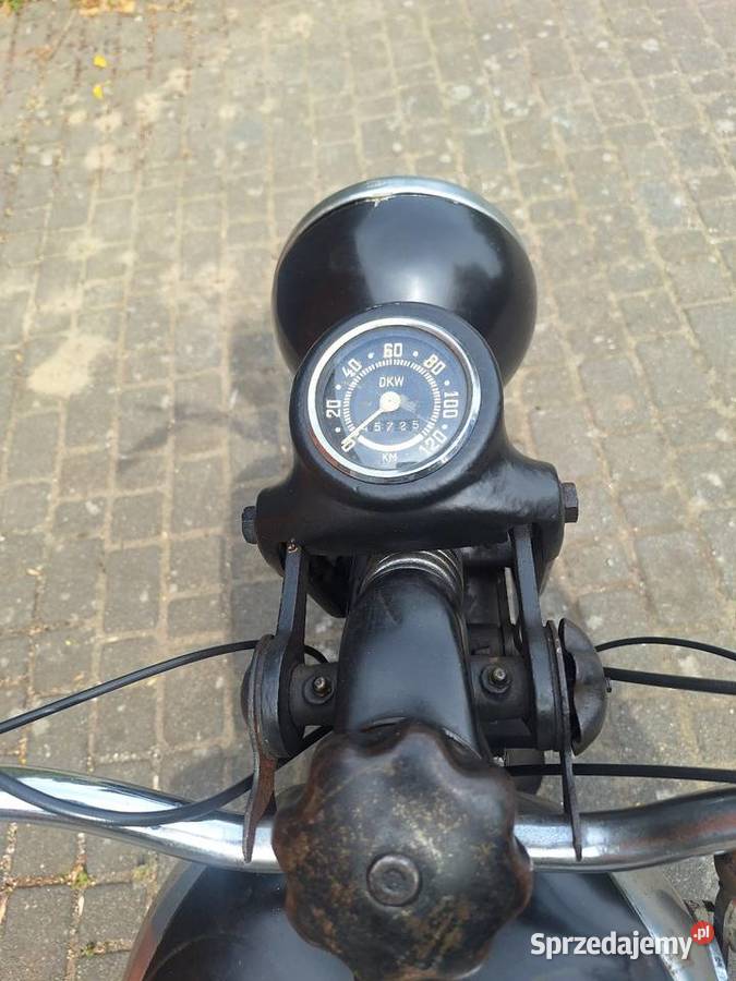 Dkw Sport 250 jeżdżący 1936r wielkopolskie Wieleń