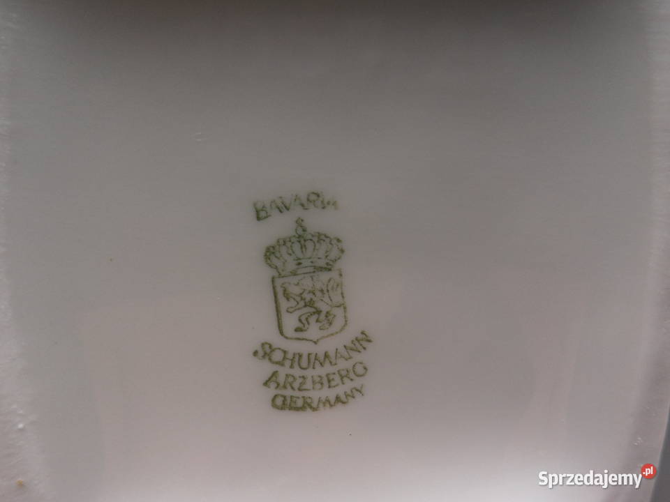 Śnieżnobiały wazon Schumann Arzberg porcelana Raszków