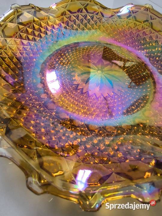 Miska szkło karnawałowe