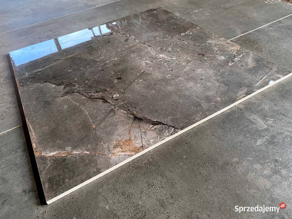 Gres polerowany MARMUR szarygrafit 60x60 POŁYSK Podłogi i schody sprzedam