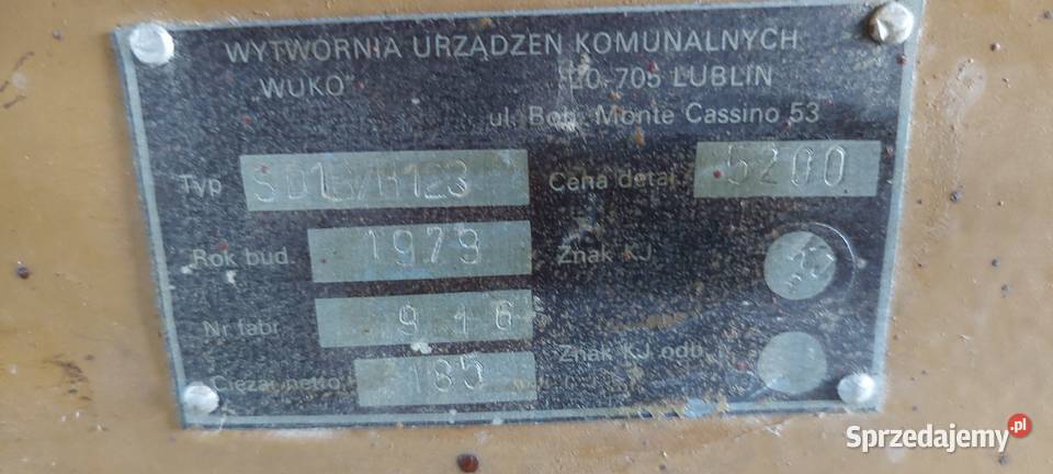Śrutownik rozdrabniacz do zboża Wołajowice