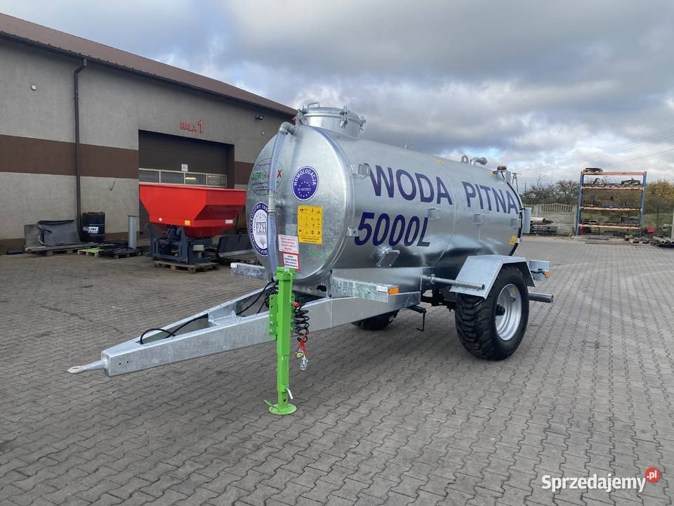 Beczkowóz do Wody Pitnej 5000 L Będzymin