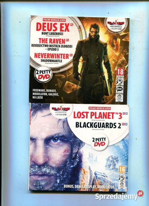 lost Planet 3 Deus Ex Bunt ludzkości Cd Action 2 przygodowe zachodniopomorskie