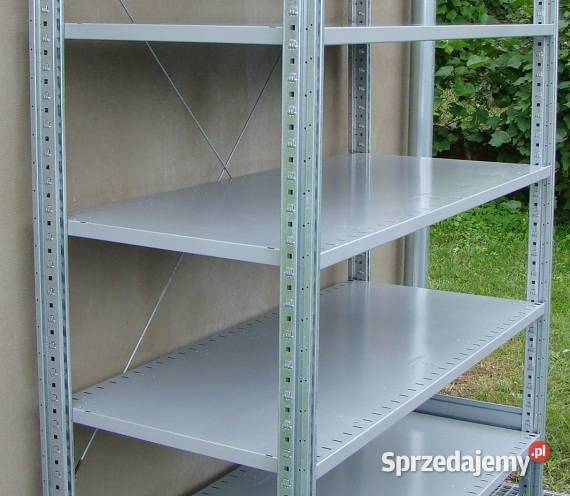 Regały Półkowe SCHEAFER Ocynkowane H227m GŁ040m Gubin