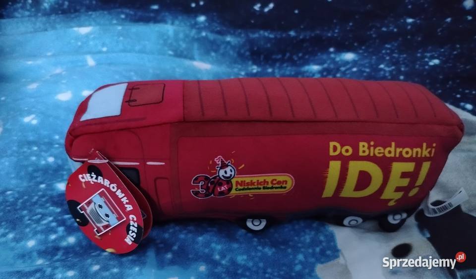 Pluszowa maskotka Czesia ciężarówka Nowa z y Krasnystaw sprzedam