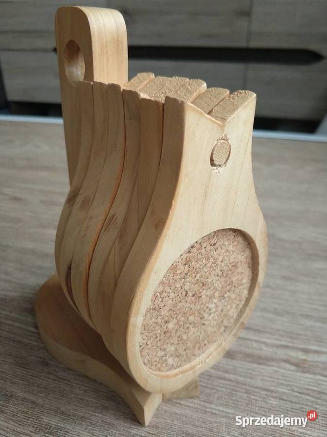 Podkladki korków drewniane lubuskie Nowa Sól