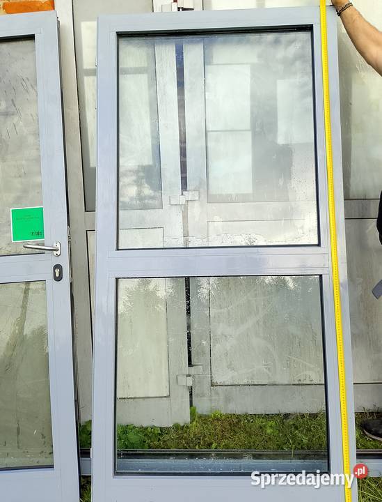 Duże drzwi aluminiowe przeciwpożarowe przegroda Rzeszów