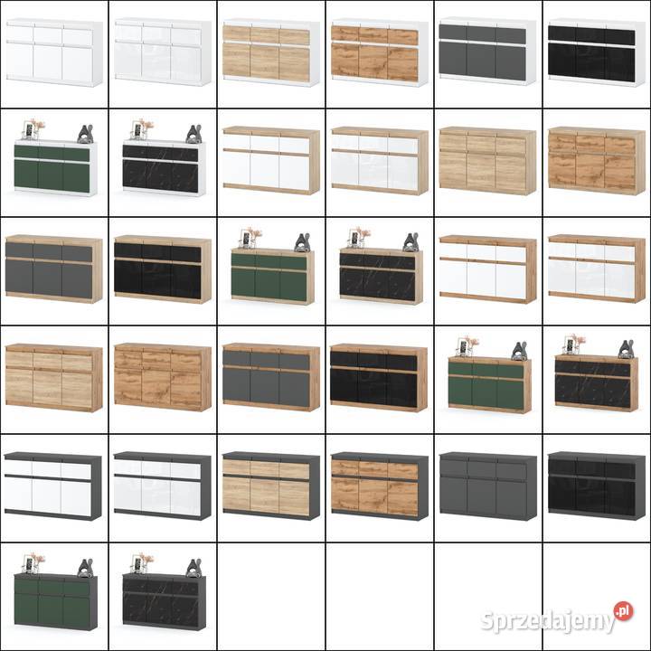 Komoda Oleksa Z 3 Szufladami 120 Nowoczesna Rtv warmińsko-mazurskie Elbląg sprzedam