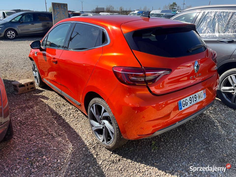 RENAULT Clio 16 ETech 140 RS Line EDC6 RENAULT pomarańczowy Renault Pleszew sprzedam