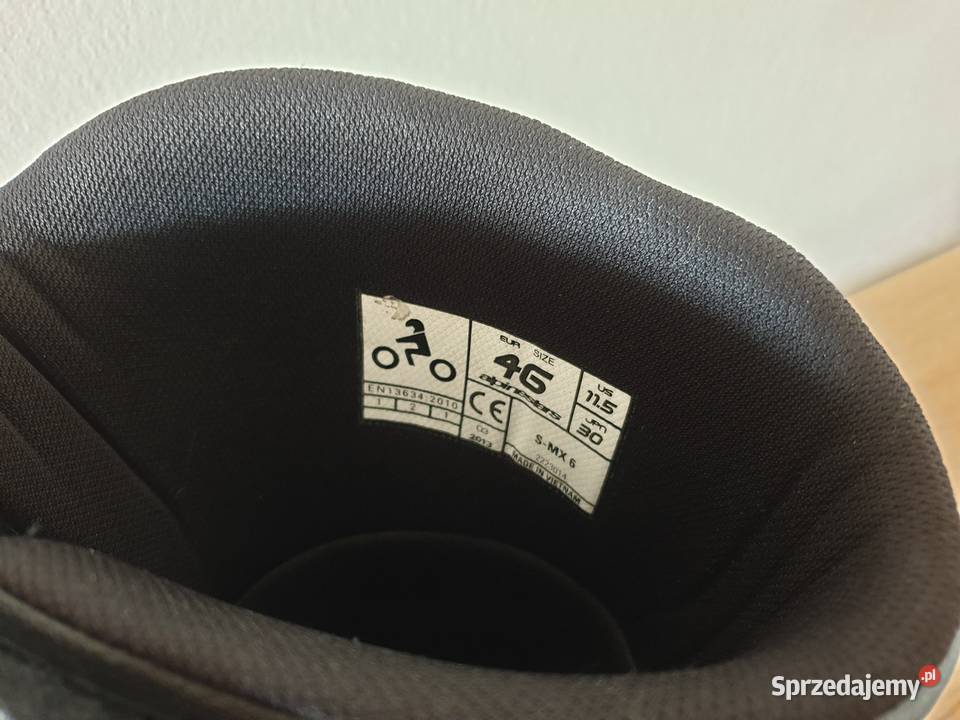 Buty motocyklowe ALPINESTARS SMX 6 46 obuwie Żuromin