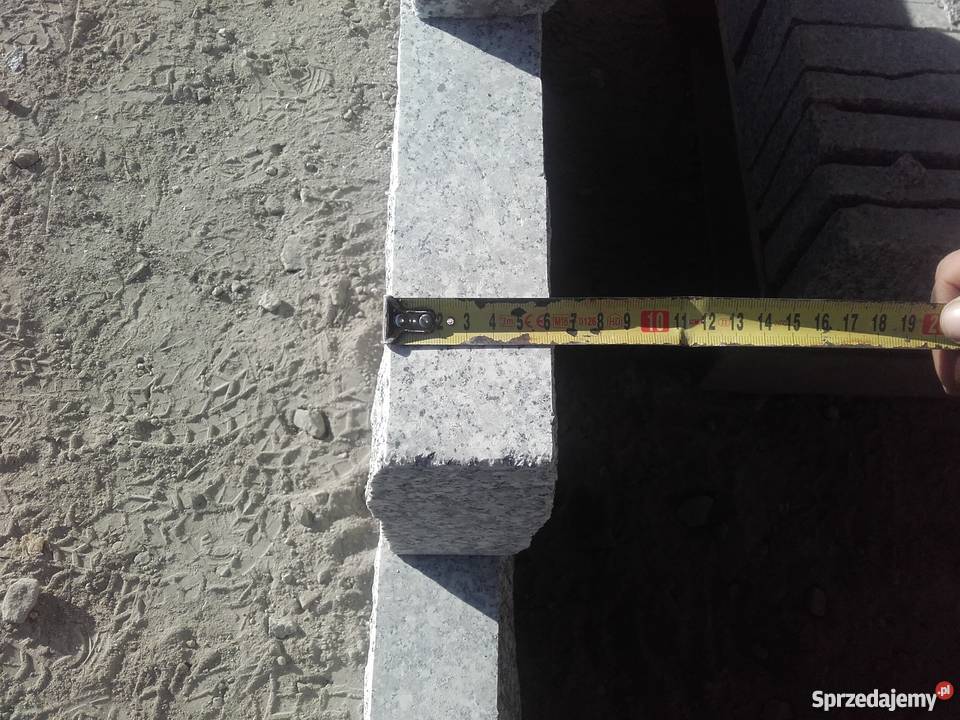 Łupanka granitowa 46cmx1520x2035 Pozostałe Strzegom