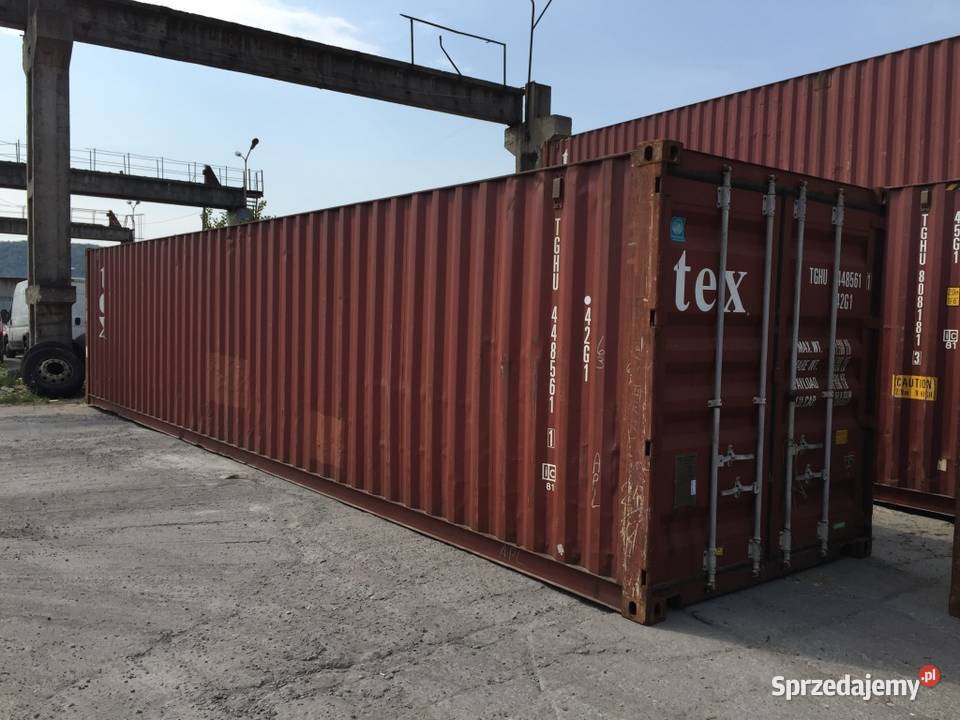 Kontenery morskie budowlane magazynowe Biznes i Przemysł Skierniewice
