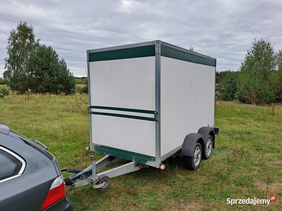 Przyczepka samochodowa Bockmann zamiana na busa Sierpc sprzedam