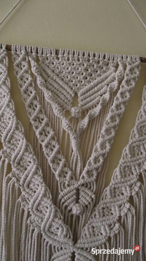 Makrama na ścianę Dekoracje i ozdoby