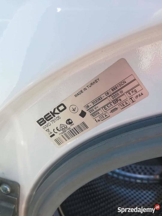 Sprawna pralka Beko Volumax5 48 możliwy wolnostojące Warszawa sprzedam