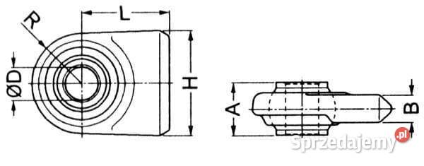 Końcówka do przyspawania kat1 221 mm 307547