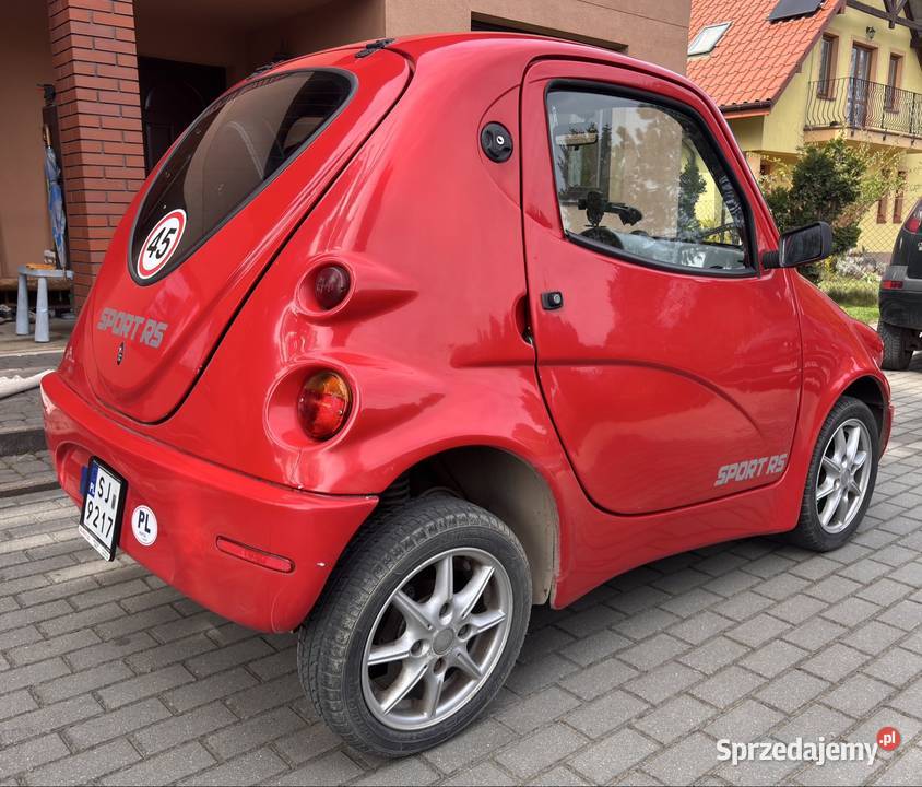 Town Life Ginevra Microcar czerwony Kraków