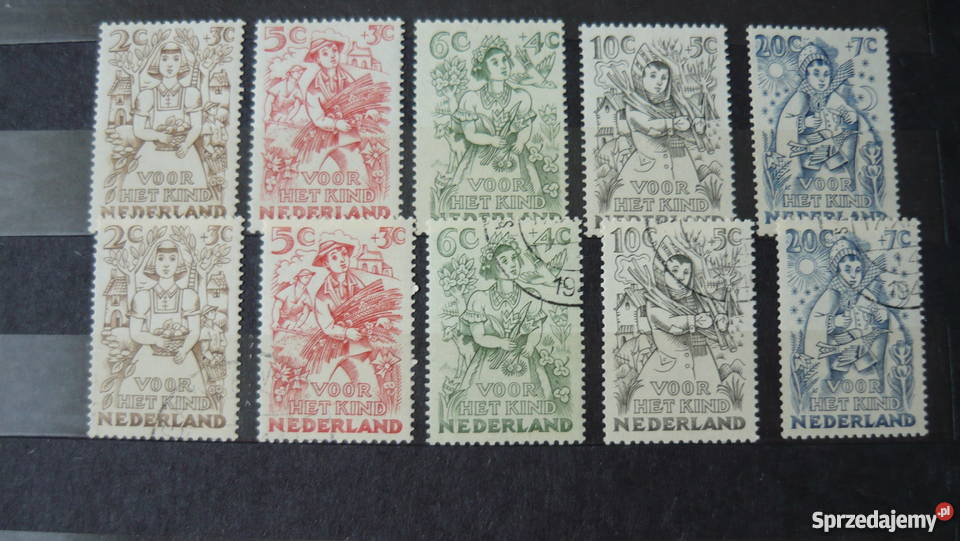 Znaczki Holandia 1 Myszków