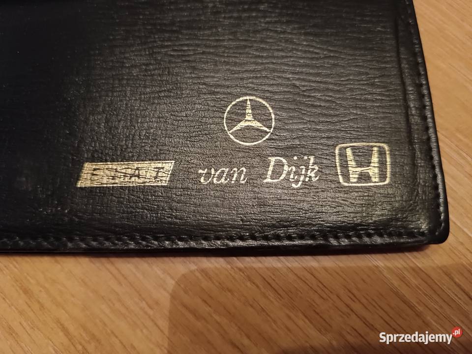 Unikatowa mała aktówka skórzana Mercedes Benz Szczyrk