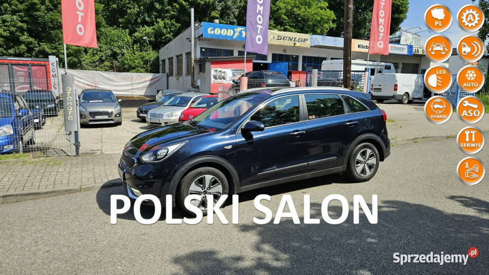 Kia Niro FVatSalonPolskaPełen czujnik deszczu Niro Szczecin