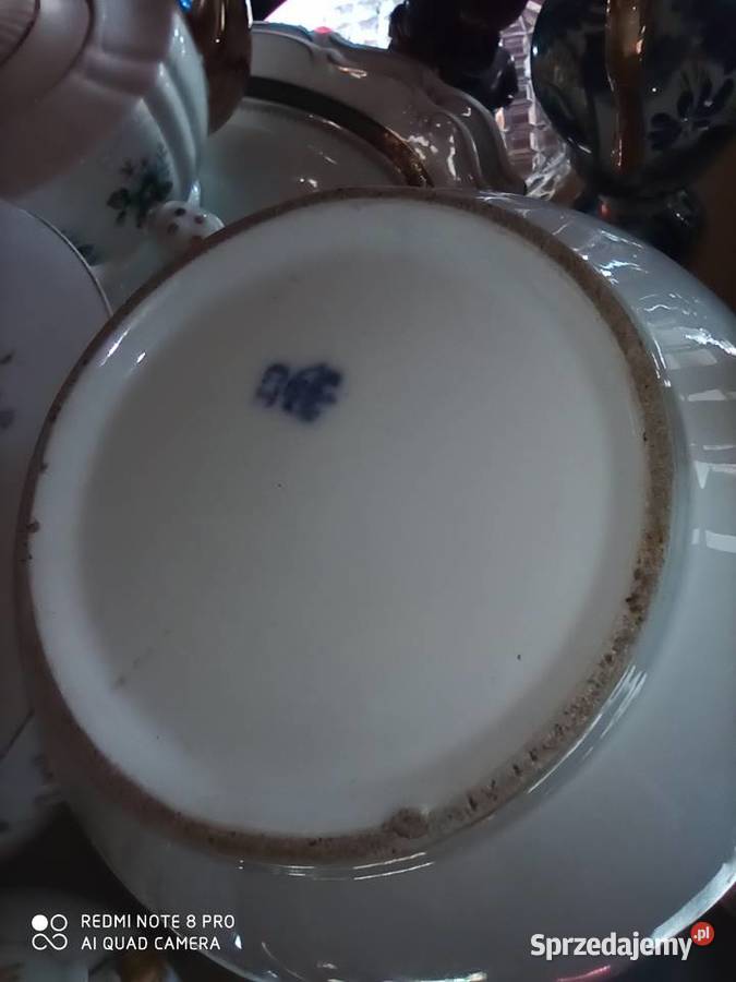 dzbanek do czekolady C T Bialy syg 18751909 Gdańsk