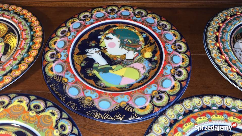 Patera Projekt Bjorn Wiinblad Rosenthal Boże Gdańsk