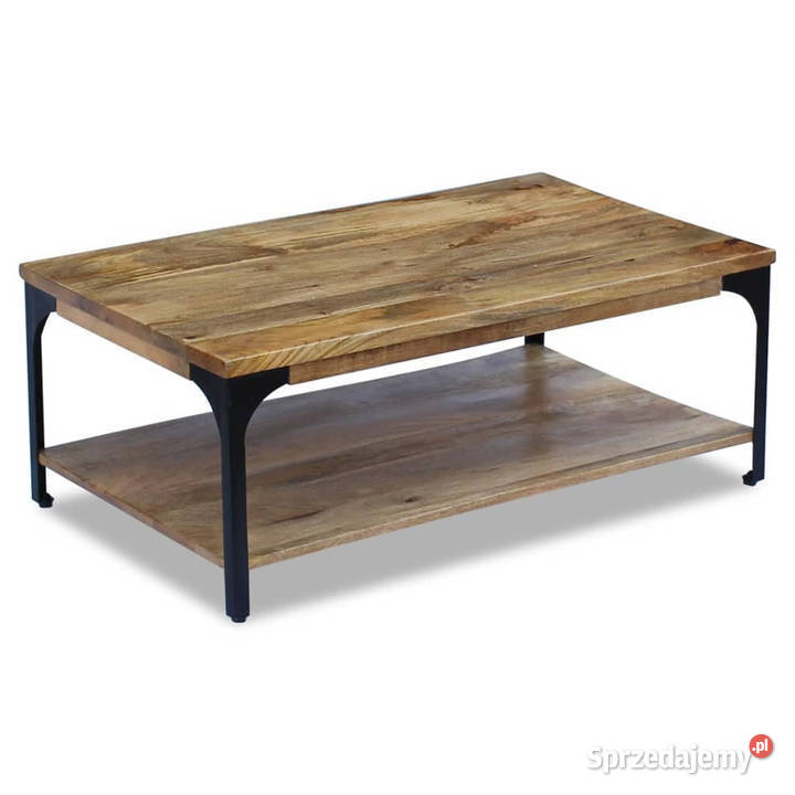 Stolik kawowy z drewna mango 100x60x38 WM243341 Warszawa