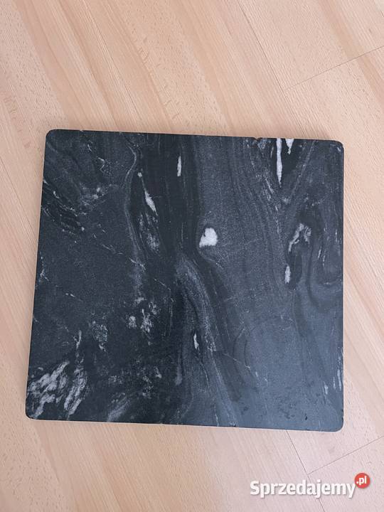 Blat mały z naturalnego czarnego marmurukamienia 37cm Gdańsk