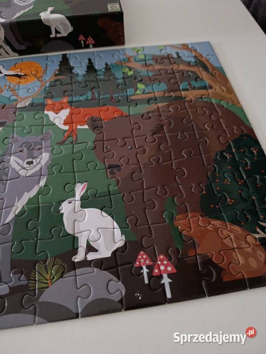 puzzle 150 elementów dziki świat Poznań