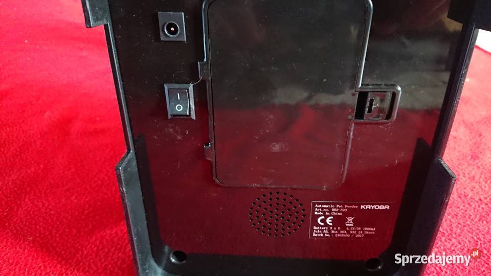 Używany automat do karmy Kayoba Dla kotów Szczecin