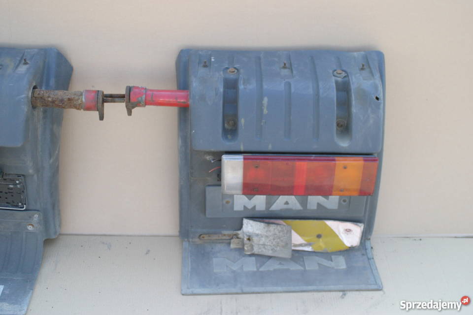 MAN TGA BŁOTNIK TYLNEJ OSI TYŁ STARY TYP Bieleń