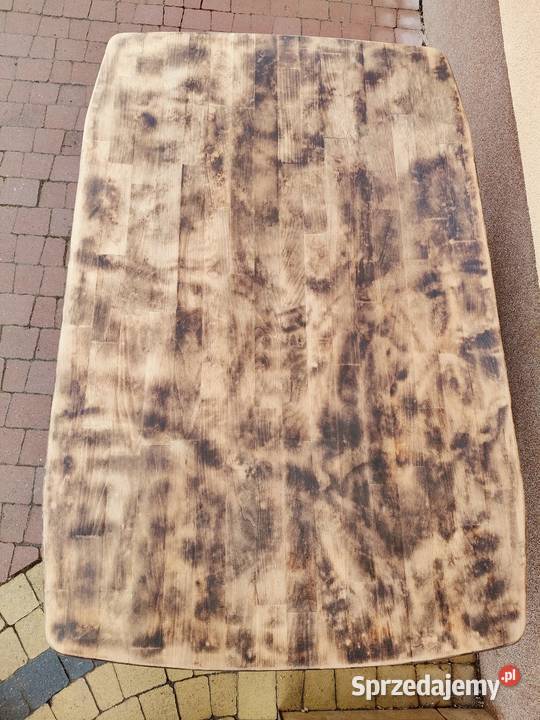 Vintage ława w stylu rustykalnym opalana Ławy i ławki świętokrzyskie Sandomierz