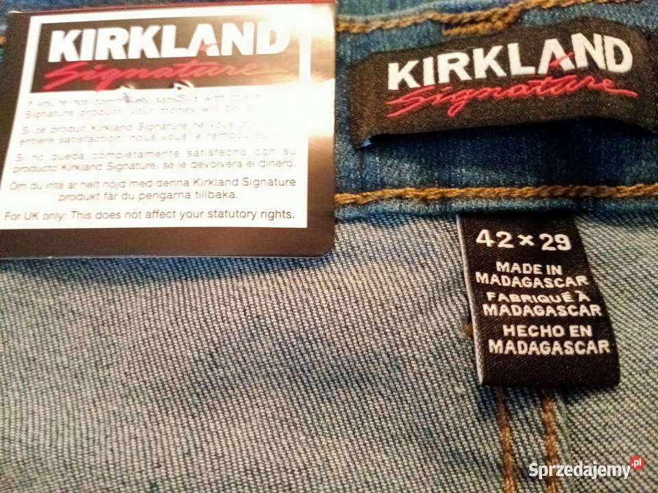 JEANSY MĘSKIE KIRKLAND USA W42 L29 PAS110 Mielec sprzedam
