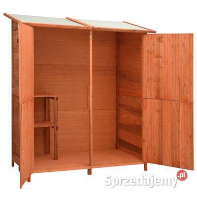 vidaXL Szopa ogrodowa 136x75x160 lite drewno mazowieckie Warszawa