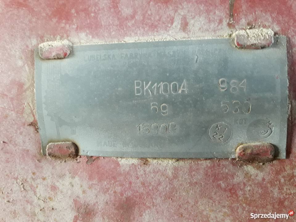 Bukownik bk 1100 a lubelskie Fajsławice