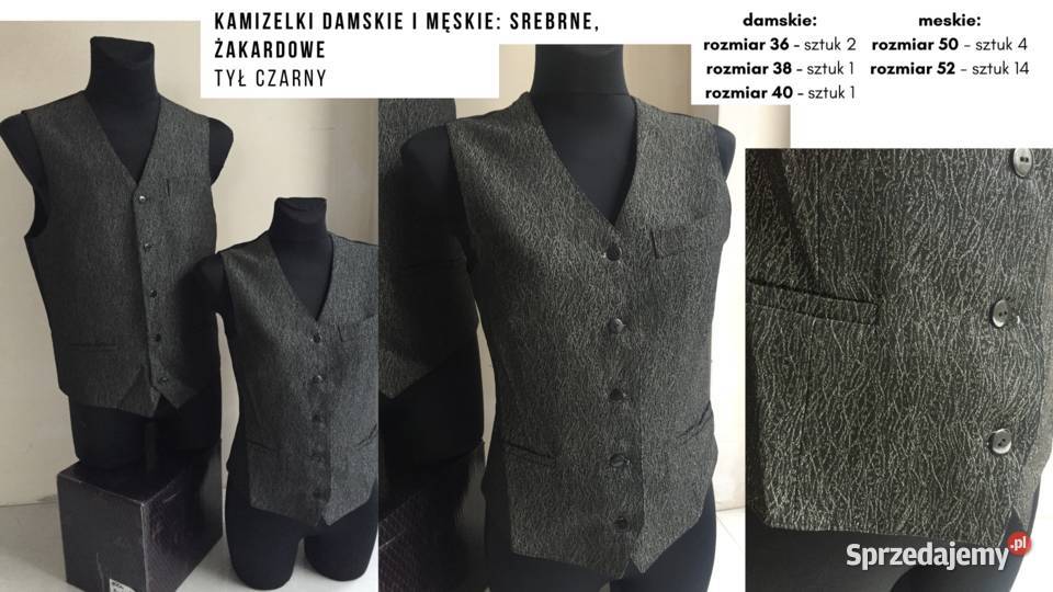 KAMIZELKI KELNERSKIE