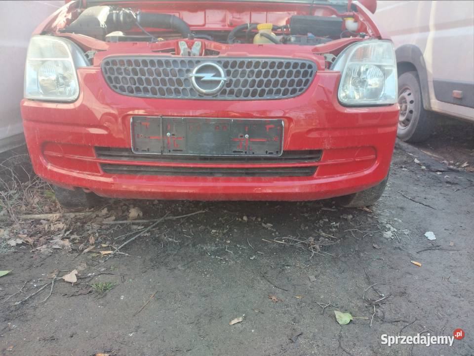 ZDERZAK PRZEDNI OPEL AGILA 2003 KOMPLETNY Mietków