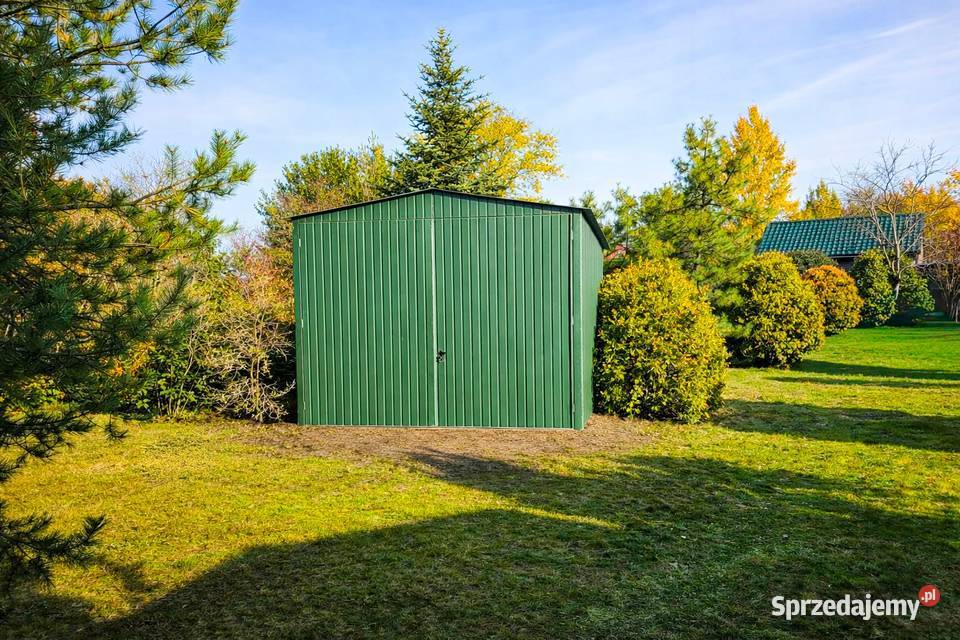 Garaż blaszany 4x6 RAL dwuspadowy brama małopolskie Jodłownik sprzedam