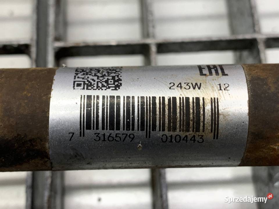 PÓŁOŚ PRAWY TYŁ HONDA CRV III 22 140 SUV PRZEGUB Półosie Układ napędowy