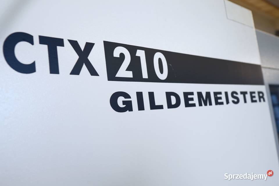 Tokarka CNC DMG GILDEMEISTER CTX 210 FAMOT Zabór sprzedam